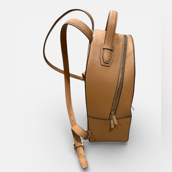 Tory Burch Emerson backpack purse. Tan. - Picture 4 of 6